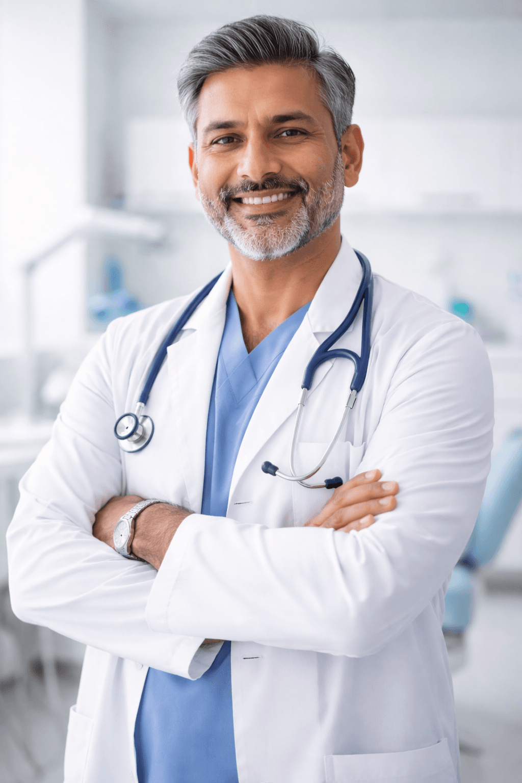 Dr. Ravi Kumar — Chief Prosthodontist at BrightSmile Dental Studio